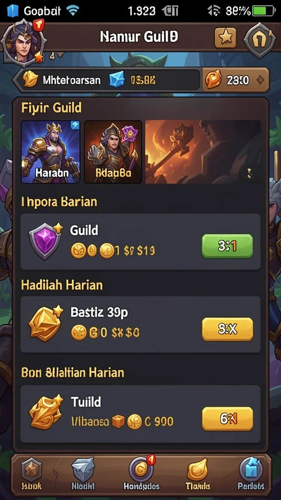 8768 - Screenshot menunjukkan karakter utama dalam aksi.