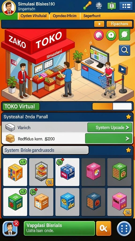 dy777 - Screenshot menunjukkan karakter kustom yang unik dan menarik.