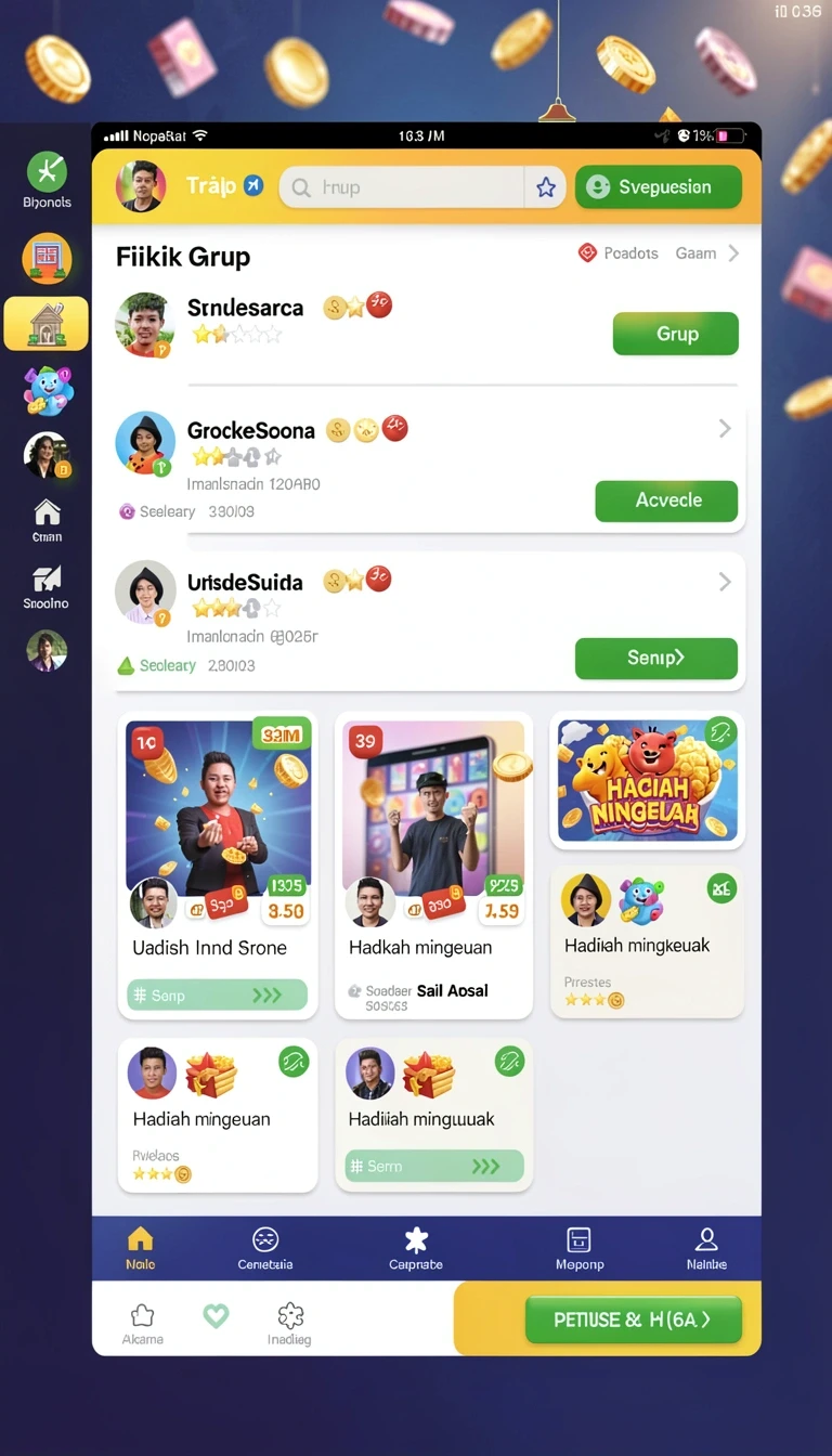 juarago - Tampilan awal JUARAGO yang menarik dan interaktif.