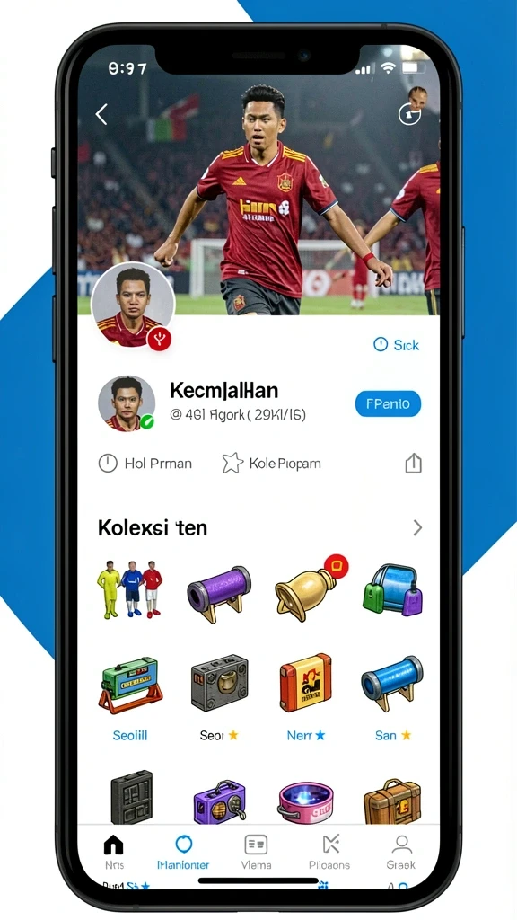 rk77 - Tampilan menarik dari layar utama RK77.