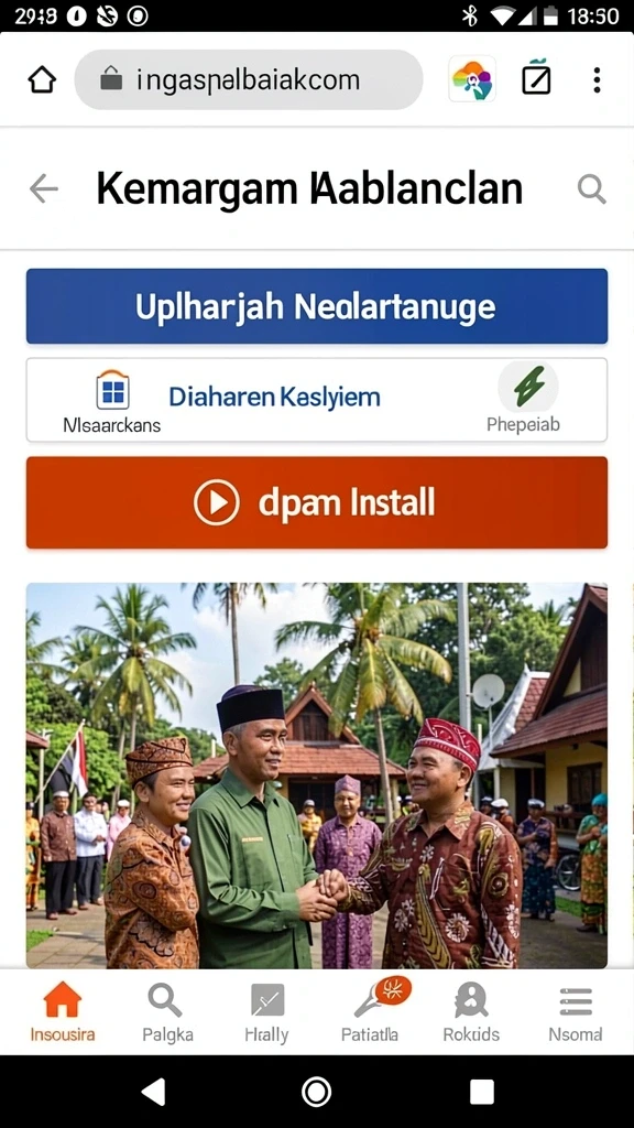 rvip3 - Karakter yang bisa dipilih dengan beragam kemampuan.